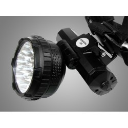 Žibintuvėlis ant galvos 7LED 6564