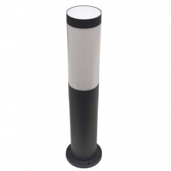 Šviestuvas stulp. LOPPA 1xE27 45cm juod, IP44