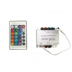 RGB juostos valdiklis 18A (su 24mygt.nuotol.būdu)