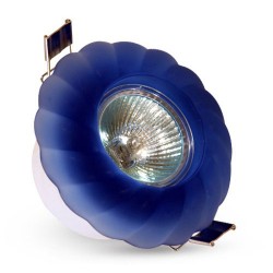 121 šviestuvas hal. 50W mėlynas, įledž.