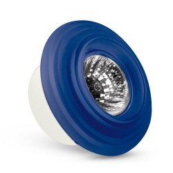 124 šviestuvas hal. 50W mėlynas,įleidž.