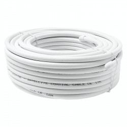 RG6 1mm CCA kabelis koaksalinis, pakuotė  20m.