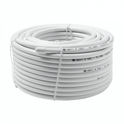 RG6 1mm CCA kabelis koaksalinis, pakuotė  25m.