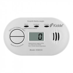 Detektorius smalkių LCD 2xAA K5DCO