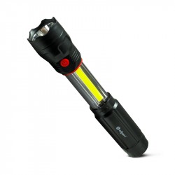 Žibintuvėlis LED teleskop,COB 55+150 lm 4xAAA