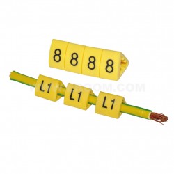 OZ 1-0 žymėjimas laidui [pak.100vnt.]