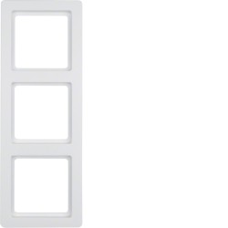 Berker Rėmelis 3-vietis baltas Velvet. Mat. Q.1