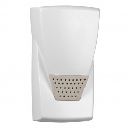 Skambutis balt dvitonis 80dB IP20 230V DE-2 JONEX