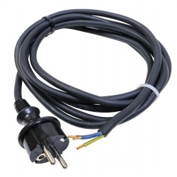 Laidas su šakute WJ-34(3x1,5) 5m juodas