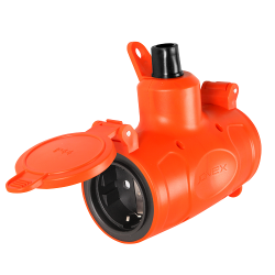 Lizdas 2v IP44 s/ž oranž GN-200S JONEX