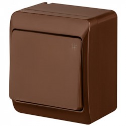 Jungiklis 1kl.kryžm.Hermes IP44 rudas