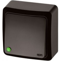 Jungiklis BERG kryžminis IP20 rudas