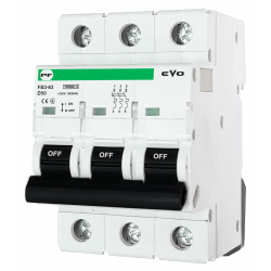 FB3-63 3P D 50A 10kA EVO automatinis jungiklis