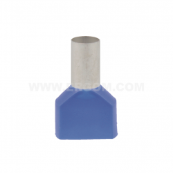 HI  2x16/14 antgalis/50vnt. mėlynas DIN HI2X16