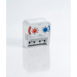 Termostatas KTOS šild+šald.0-60C raud.1NC+1NO PTHV