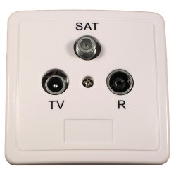 Lizdas SAT-TV-FM / 10dB atšakojantis