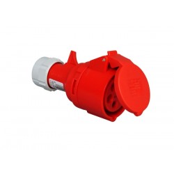 Lizdas 5p 16A 400V pernešamas IP44 PCE 215-6