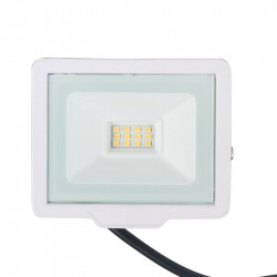  10WLED prožekt.4000K/>100Lm/W baltas IP65 3m.gar.