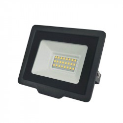  20WLED prožekt.4000K/>100Lm/W juodas IP65 3m.gar