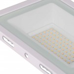 50W LED prožekt.4000K/>100Lm/W balt. IP65 3m.gar.