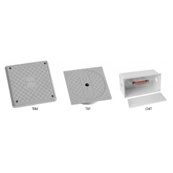 Kontrolinis punktas kanalų sujungimo 40x40 TRM-40