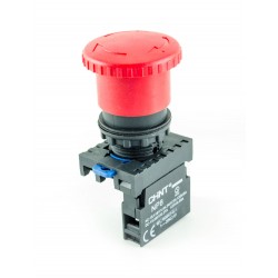 Mygtukas STOP raud.su fiks 1NC IP54 CHINT NP8