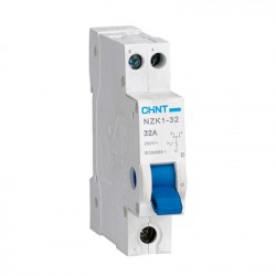 NZK1321P jungiklis I-0-II 1p 32A 230V DIN/12 CHINT