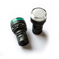 Signalinė armatūra, balta LED230V CHINT