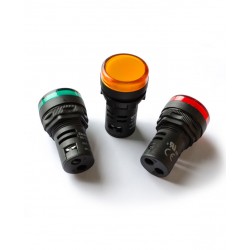 Signalinė armatūra, geltona LED230V CHINT