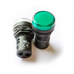 Signalinė armatūra, žalia LED 24V AC/DC CHINT