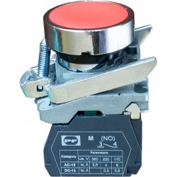FP PCP raudonas 1NC IP40 jungiklis