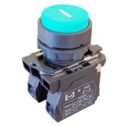 FP PCP Start žalias 1NO IP40 jungiklis plastikinis