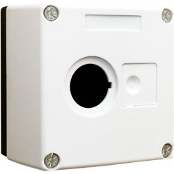 Valdymo postas 1v. IP65 baltas