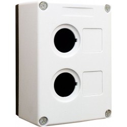 Valdymo postas 2v. IP65 baltas