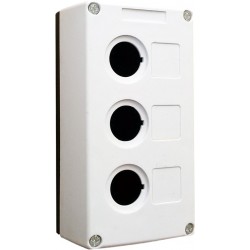 Valdymo postas 3v. IP65 baltas