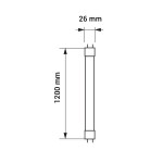 LED lempa E27 12W 2700K AC110-240V 1550Lm 2835SMD
