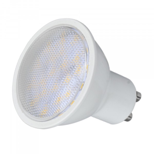LED lempa GU10 7W 2800K 170-265V 110* SMD