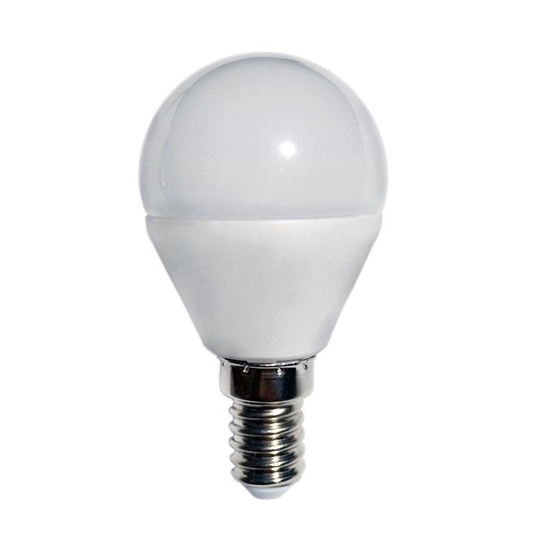 LED lempa  6W E14 175-265V 2700K G45 240* burb.