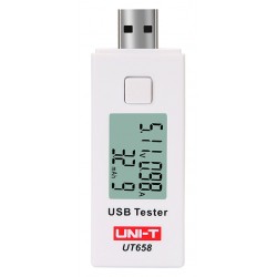 USB įtampos ir srovės matuoklis UT658 /UNI-T