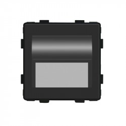 FSLW52B lemputė laiptų warm be rėm., 1W, juod FS