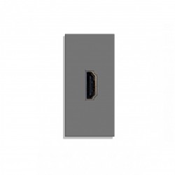 FSHDMI05G lizdas HDMI pusė be rėm., pilkas FS