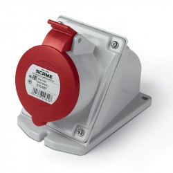 Lizdas 5p 32A IP44 stacionar. Eur. Scame 512.3257