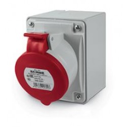 Lizdas 5p 32A IP44 stac.tiesus Scame 522.3257