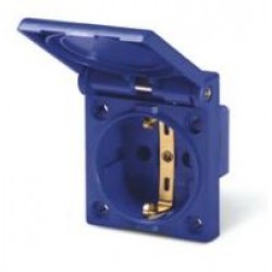 Lizdas 2p+E 16A 250V AC Scame 570.2062