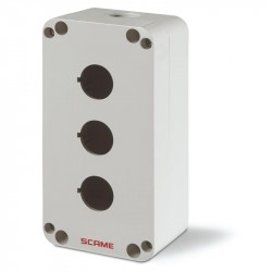 Dėžutė mygtukams 3 skylių IP65 590.PR03K