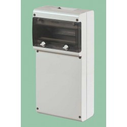 Block4 skydelis 11mod IP66 SC 212x415x111 be lizdų