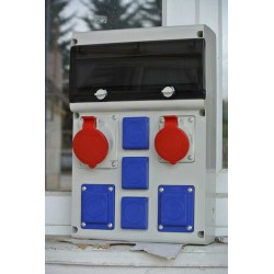 Block5 skydelis 14mod 5x230V+1x16A+1x32 632D.X3122