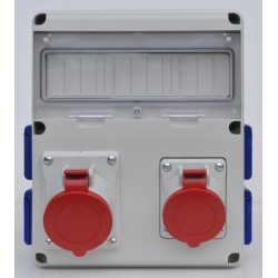 Enerbox skydelis 11mod.1x16A+1x32+4x230V 633D.31WW