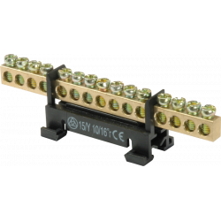 LZ 15x16mm*sujungimo gnybtas juod./black