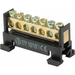 LZ 7x16mm*sujungimo gnybtas juod./black